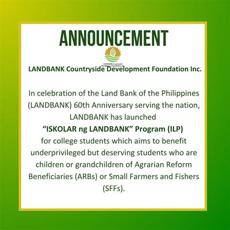 landbank barangay cabagñan photos|ANNOUCENMENTS .